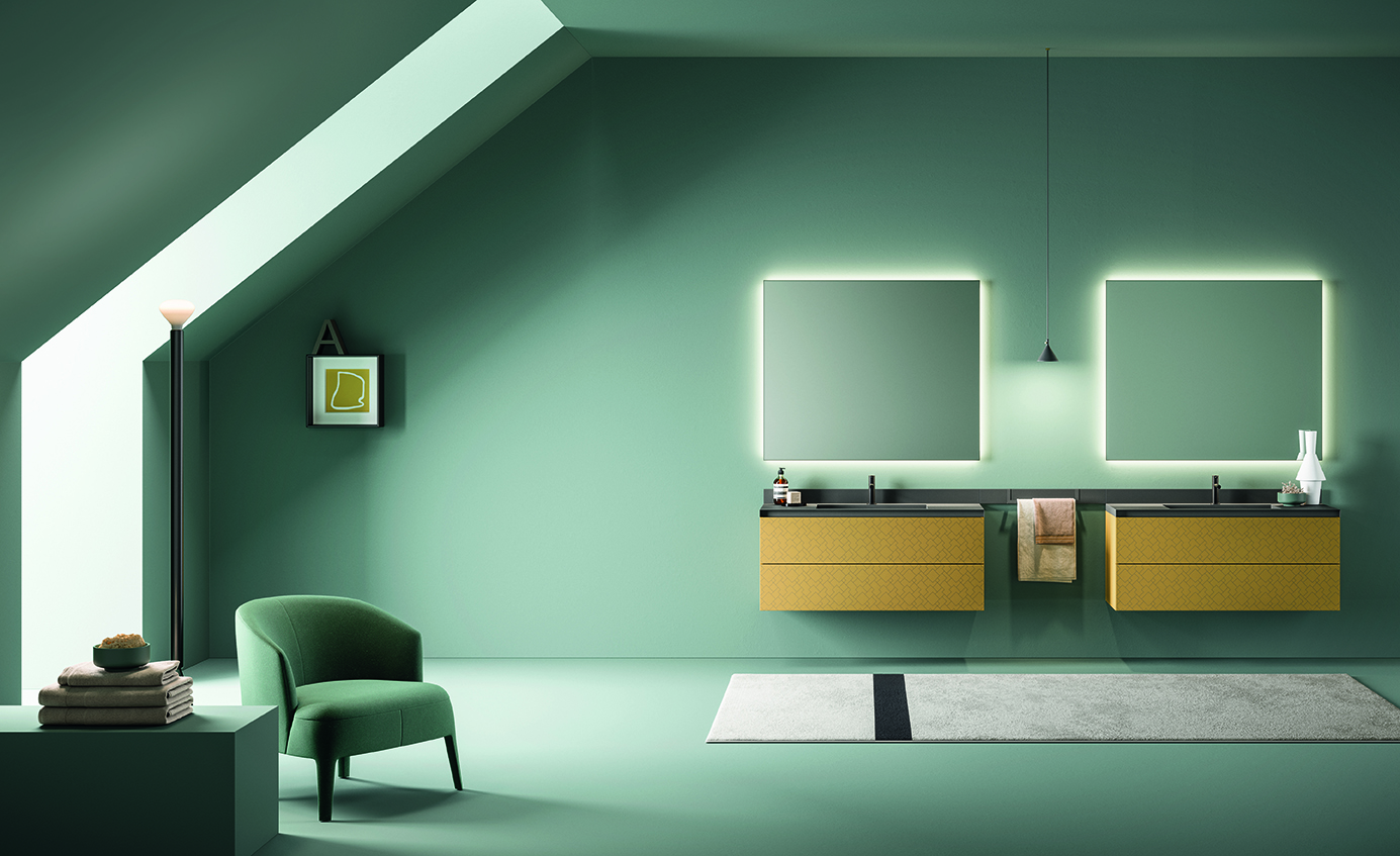 Vintage Collection: geometrie in contrappunto per la nuova stanza da bagno Ardeco