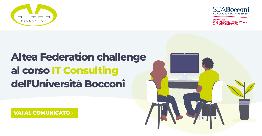 Altea Federation challenge al corso IT Consulting dell’Università Bocconi