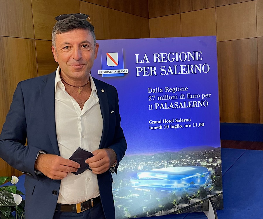 Progetto PalaSalerno: Caramanno “Lo sport al centro della ripartenza di Salerno per garantire un futuro migliore alla città”
