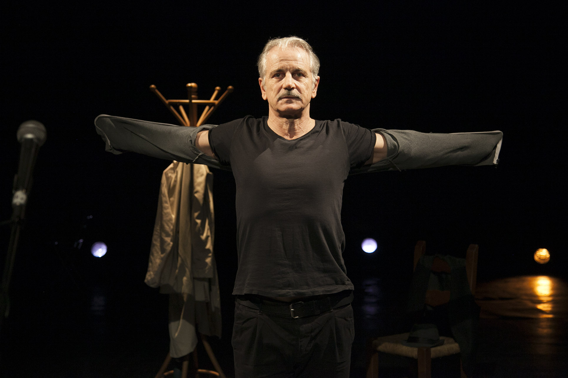 Paolo Giovannucci in scena al Verdi con il suo Rollato