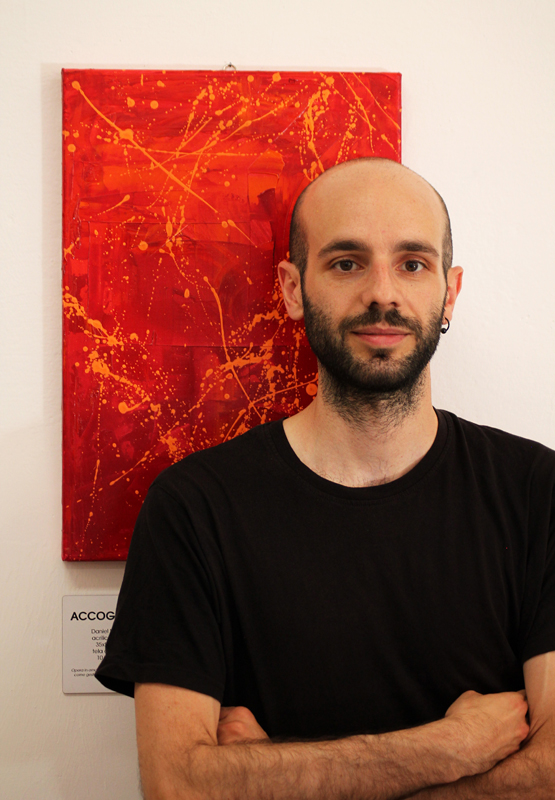 Daniel Mannini promettente giovane artista riflette sul concetto di dinamismo spaziale