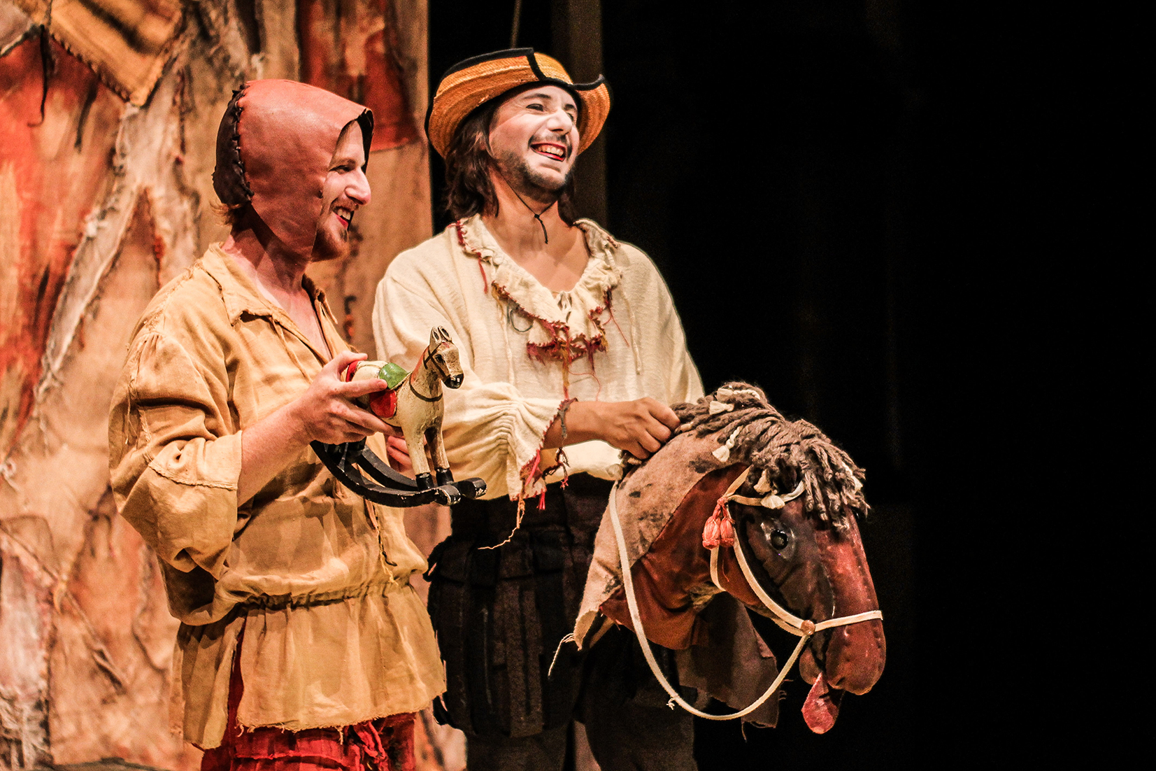 A MONTALTO DELLE MARCHE DON CHISCIOTTE tragicommedia dell'arte di STIVALACCIO TEATRO