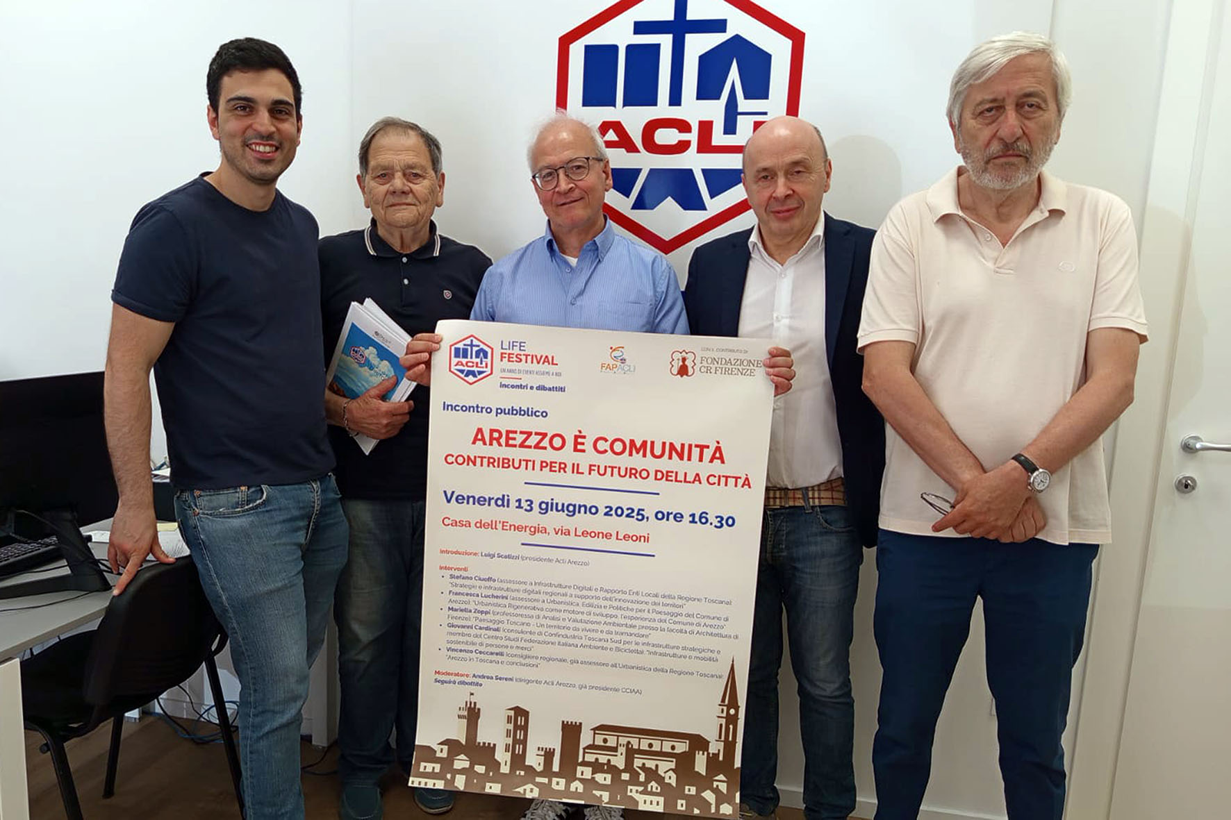 “Arezzo è comunità” un incontro pubblico per tracciare il futuro della città