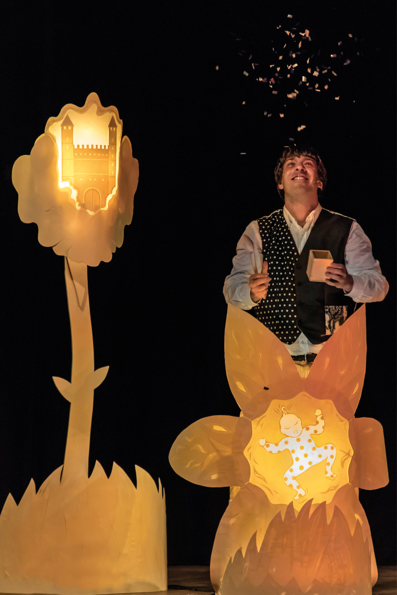 Alla Arena Esperia di Meldola (FC) TEATRO PERDAVVERO Enrichetta dal ciuffo dalla fiaba di Charles Perrault