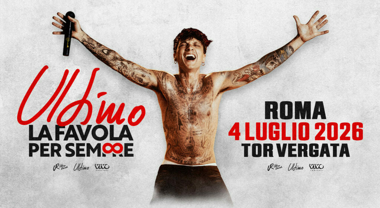 Ultimo, il concerto a Tor Vergata: la scaletta, come arrivare, parcheggi, le strade chiuse e le misure anti-caldo