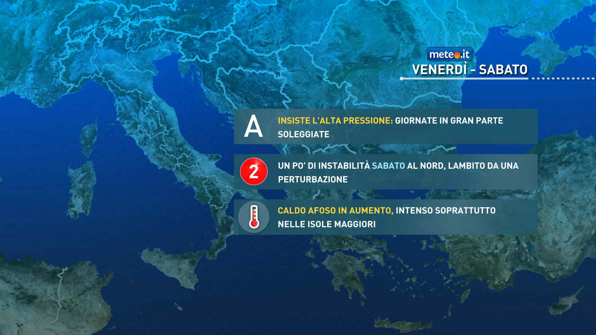 Meteo, caldo in intensificazione ma anche temporali: le previsioni del 10-11 luglio