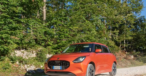 Suzuki Swift Hybrid 4wd AllGrip, tra auto a benzina più efficienti
