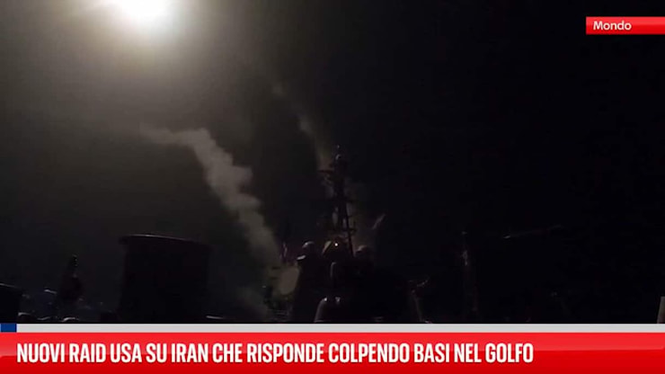 Nuovi raid Usa su Iran che risponde colpendo basi nel Golfo - Sky TG24