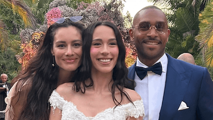 Alle nozze di Aurora Ramazzotti c'era anche Marica Pellegrinelli con il compagno William Djoko: «Le vorrò sempre bene, avrà sempre un posto nella mia vita» - Vanity Fair Italia