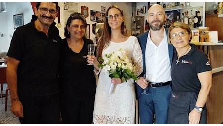 Aurora Leone e Simone Ruzzo sposi a San Leucio, il sì a sorpresa