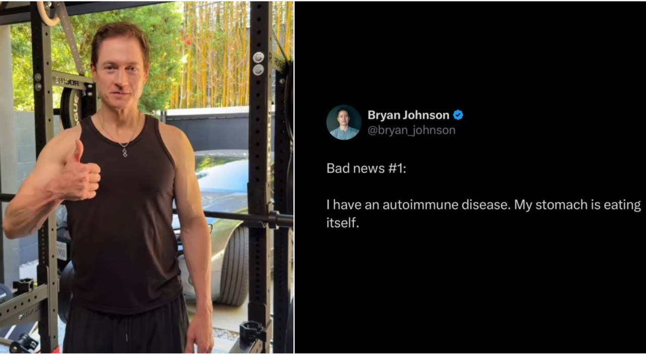 «Il mio stomaco si sta autodistruggendo»: Bryan Johnson, l’uomo che spende milioni per non invecchiare, rivela la sua malattia