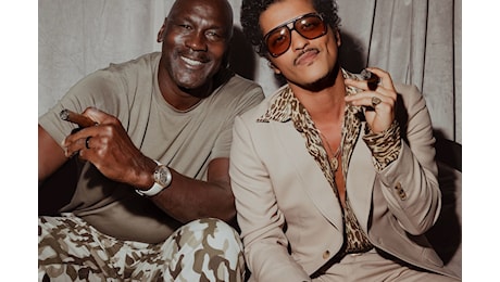 Bruno Mars e Michael Jordan: un duetto a Milano