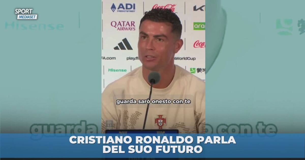 SportMediaset: Cristiano Ronaldo parla del suo futuro Video
