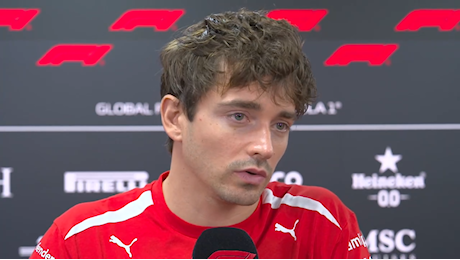 Leclerc: “C’è potenziale nella vettura, domani possiamo lottare”