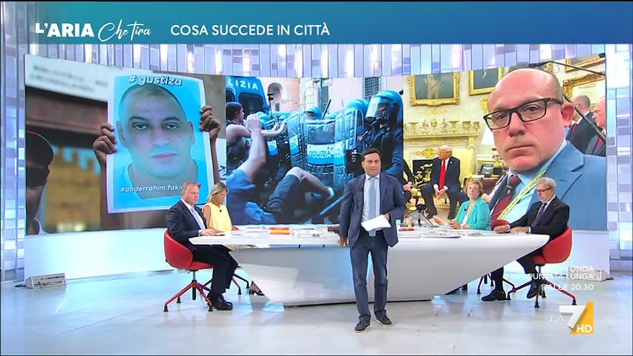 L'Aria che Tira, la puntata integrale del 21/7/2026