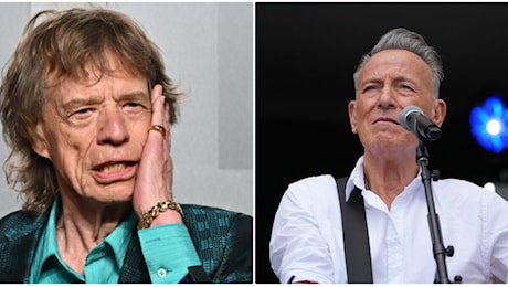 Non vorrai certo fargli la predica a chi ti viene ad ascoltare? Io voglio far divertire al massimo le persone: Mick Jagger e la frecciatina a Bruce Springsteen