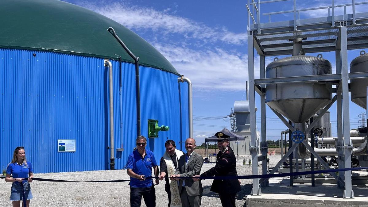 Biometano dai resti dell’agricoltura: Ogni ora 500 metri cubi di gas
