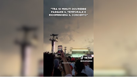 Bad Bunny a Milano, la grandinata ferma il concerto: 80mila spettatori evacuati, decine di feriti