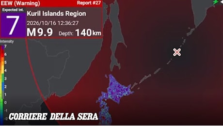 Giappone, allerta per un terremoto magnitudo 9.9 poi ritirata: la Jma si scusa