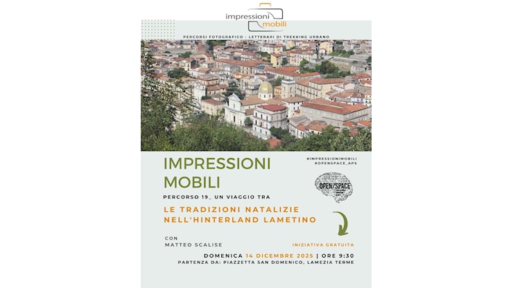 Lamezia, il 14 dicembre trekking mattutino di “Impressioni Mobili” sulle tradizioni natalizie nel lametino - Corriere di Lamezia