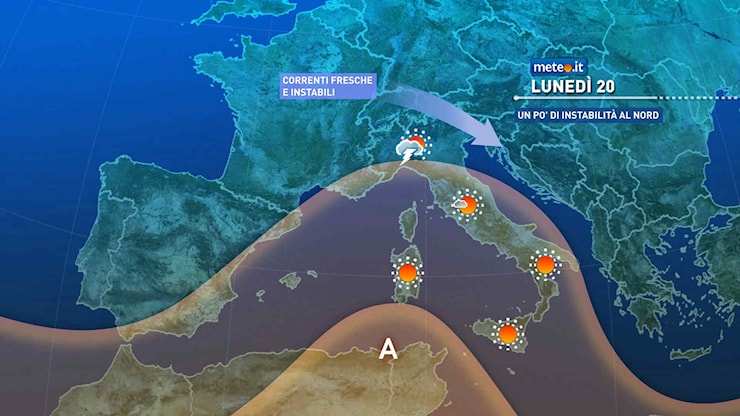 Meteo: tra 21 e 22 luglio fine del caldo estremo! In arrivo molti temporali: ecco dove - Meteo.it