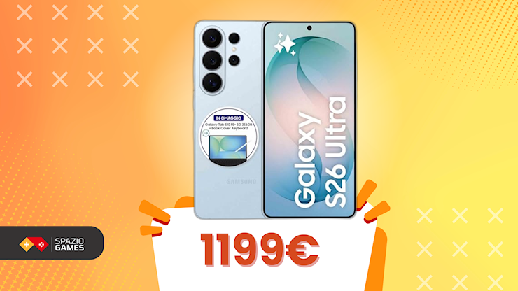 Galaxy S26 Ultra: promo al rush finale con tablet + keyboard gratis - SpazioGames