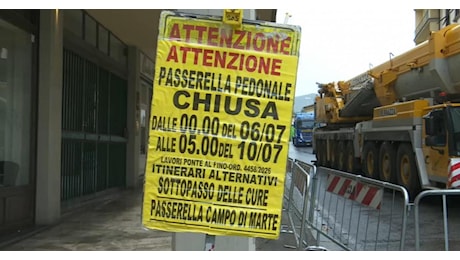 Ponte al Pino, stop ai treni a Firenze per i lavori al cavalcaferrovia: dal 6 luglio navette e tramvia