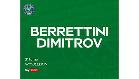 Berrettini, la rimonta si infrange al quinto set: Dimitrov vince e torna agli ottavi a Wimbledon