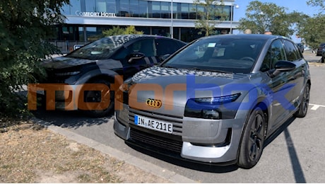 Audi A2 e-tron, avvistata a Copenaghen quasi senza camuffature: il video