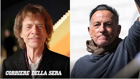 Mick Jagger, frecciata (indiretta) a Springsteen: «La gente ai concerti si deve divertire, non vorrai mica fargli la predica?»