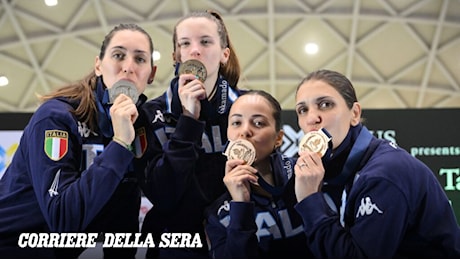 Favaretto guida il poker azzurro a Takamatsu: podio tutto italiano nel fioretto femminile