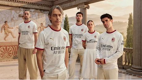 Milan, la nuova maglia away 2026-27 è un inno alla rinascita:Dopo Istanbul c'è sempre Atene"