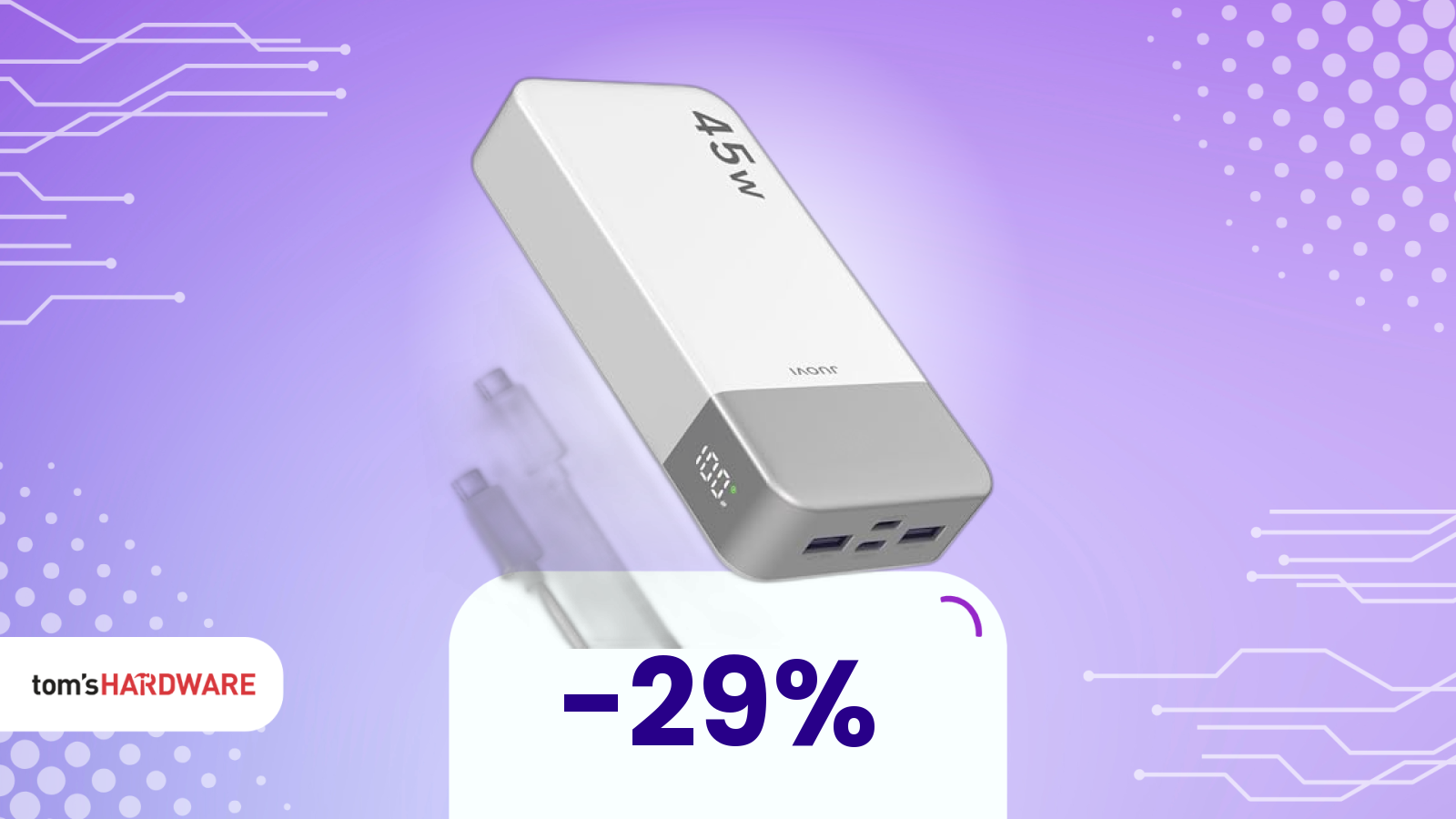 20.000 mAh a meno di 30€: questa powerbank è in sconto pazzesco