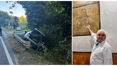 Jaguar fuori strada a Monselice: muore il ristoratore Antonio Raffagnato