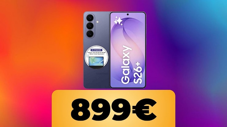 Lo smartphone Samsung Galaxy S26+ è su Amazon al minimo storico: risparmia 390 € - Multiplayer