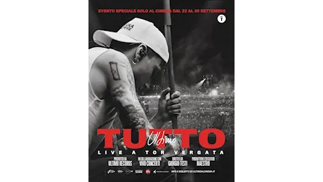ULTIMO il concerto dei record arriva al cinema