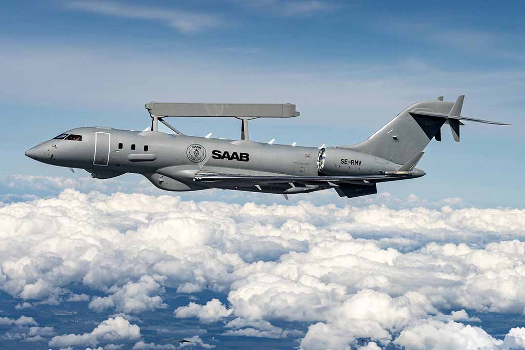 NATO, il Saab/Bombardier GlobalEye è il nuovo velivolo AWACS dell’Alleanza Atlantica