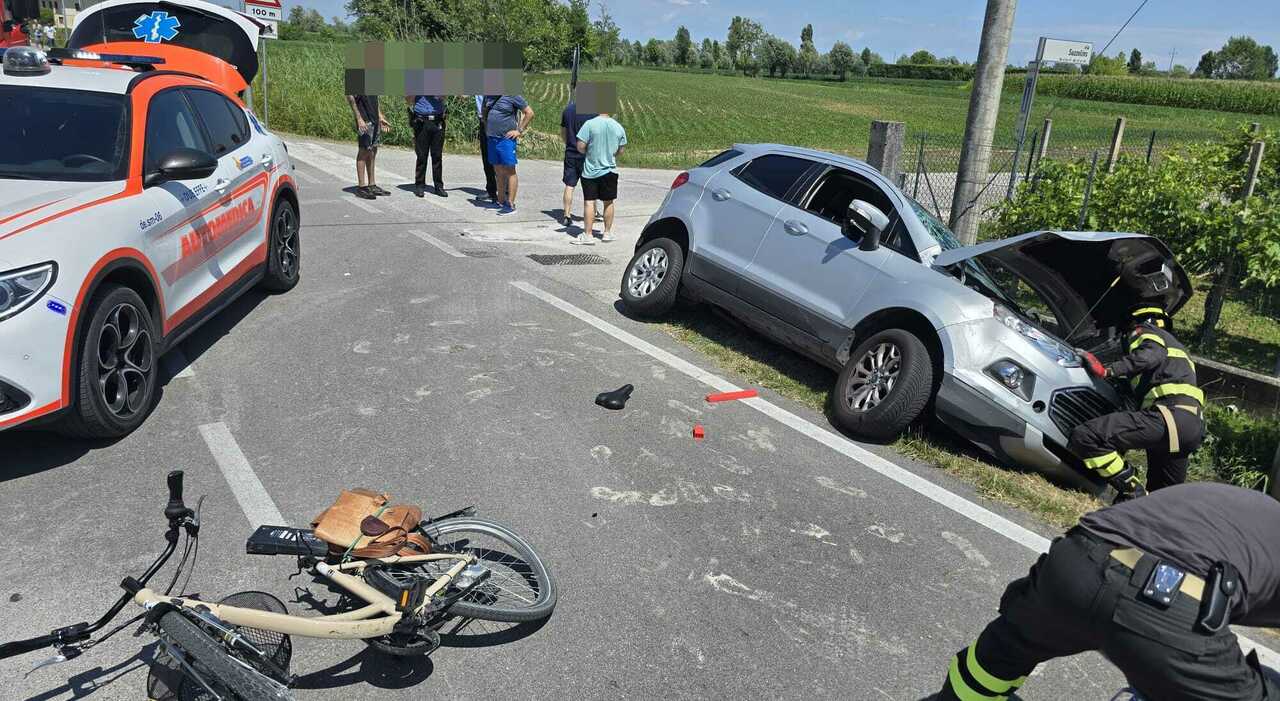 Giovanni Battista Sguerzi, 78 anni, travolto e ucciso da un'auto: aveva inutilmente segnalato la svolta con la mano