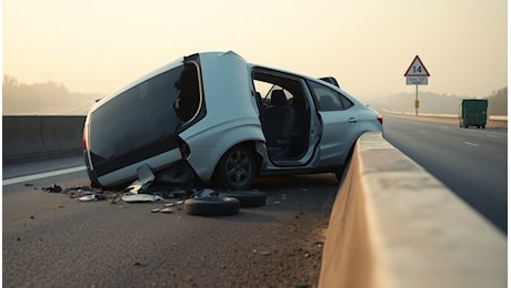 Tragedia in A14, muore una 24enne. Il figlio di 6 mesi sbalzato fuori dall'auto è gravissimo