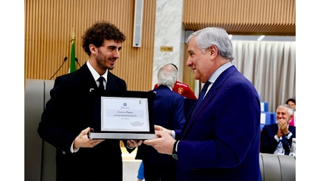 MotoGP | Pecco Bagnaia nominato Ambasciatore della Diplomazia Sportiva dal Ministro Tajani