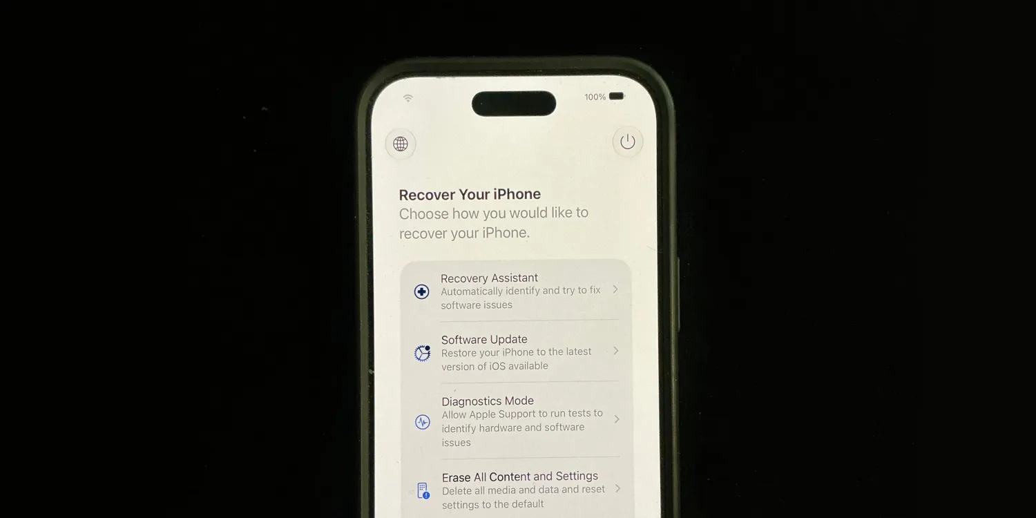 iOS 27 porta su iPhone una nuova modalità di recupero in stile Mac