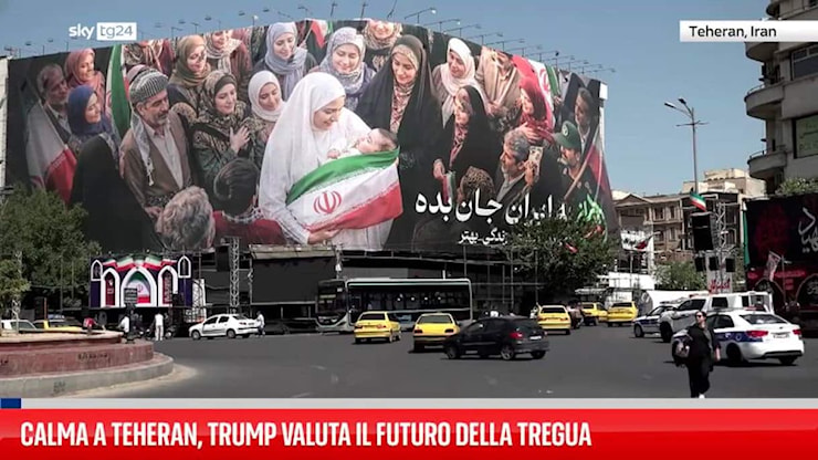 Calma a Teheran: Trump valuta il futuro della tregua - Sky TG24