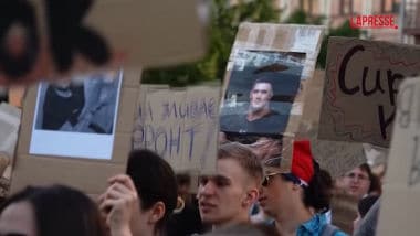 Ucraina, proteste a Kiev contro Zelensky dopo il rimpasto di governo