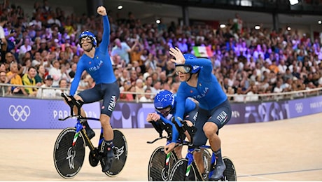 Mondiali pista, l'Italia è in finale nell'inseguimento a squadre: Ganna e Milan sfidano la Danimarca per l'oro