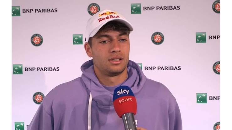 Cobolli al Roland Garros 2026: 'La mia finale è la prossima partita con Svajda'. VIDEO - Sky Sport