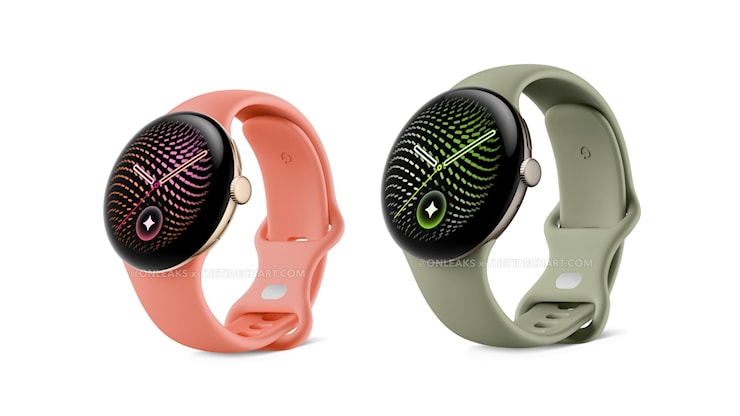 Arrivano i render stampa leak di Google Pixel Watch 5: ecco il design e le colorazioni - TuttoAndroid