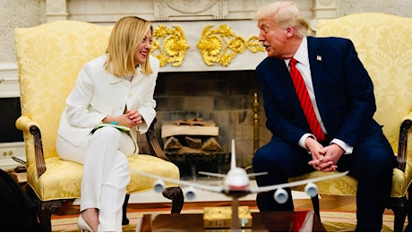 Trump torna a parlare di Meloni:Grande rapporto, andiamo d'accordo"