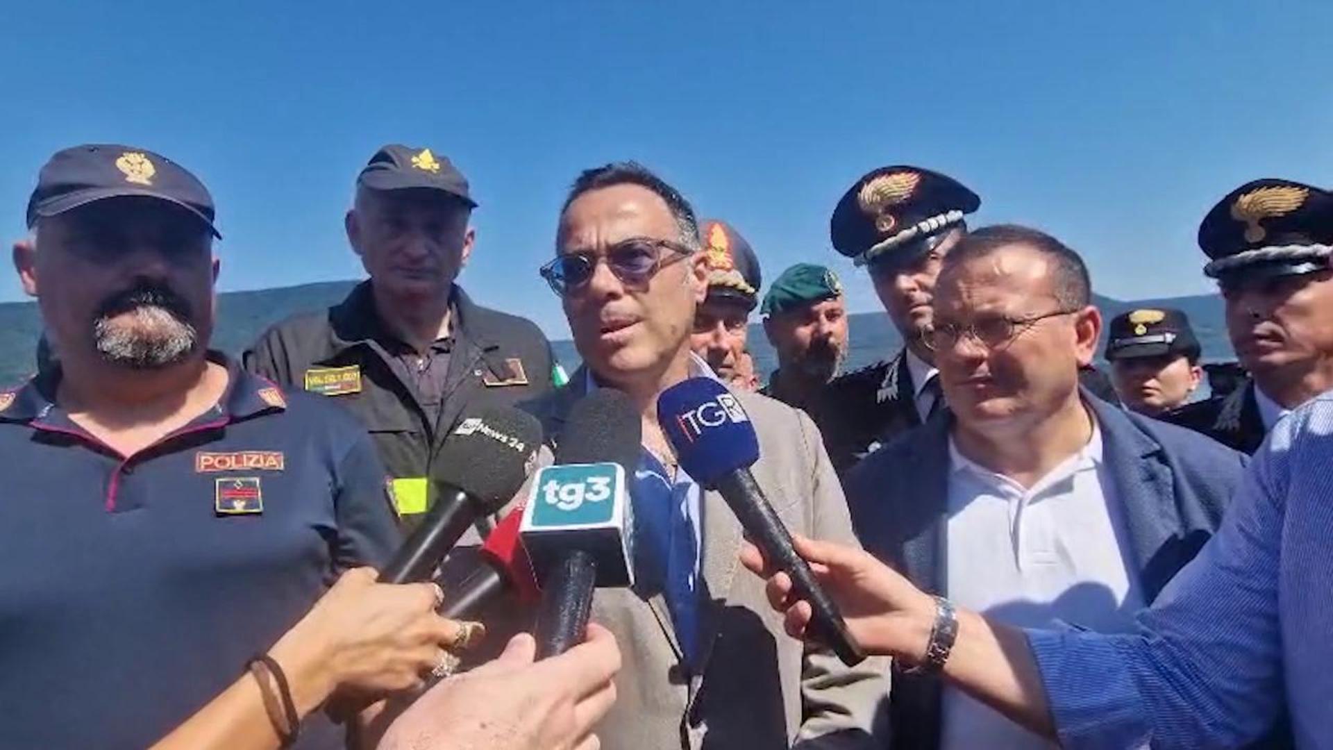 Ricerche marito Roccella, il prefetto: Scenario complicato e vicenda molto triste