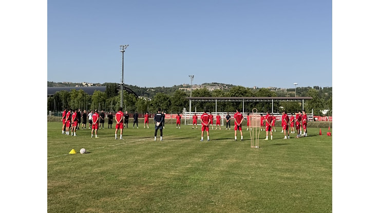 “GIOCHIAMO NEL PERUGIA!”, MISTER TEDESCO SPRONA I GRIFONI | PRIMA IL RACCOGLIMENTO PER IL LUTTO DELLA FAMIGLIA BALDINI (IMMAGINI) - AC Perugia Calcio