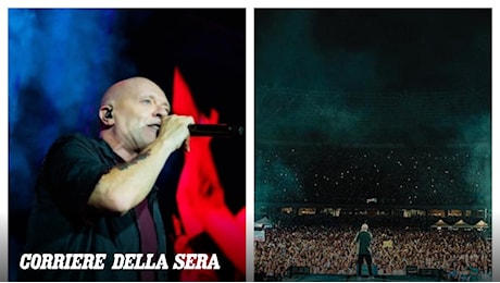 Max Pezzali a Bologna: scaletta e doppio concerto al Dall’Ara